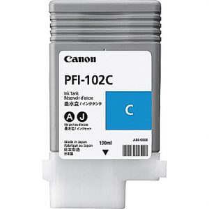 Картридж Canon PFI-102 C 0896B001