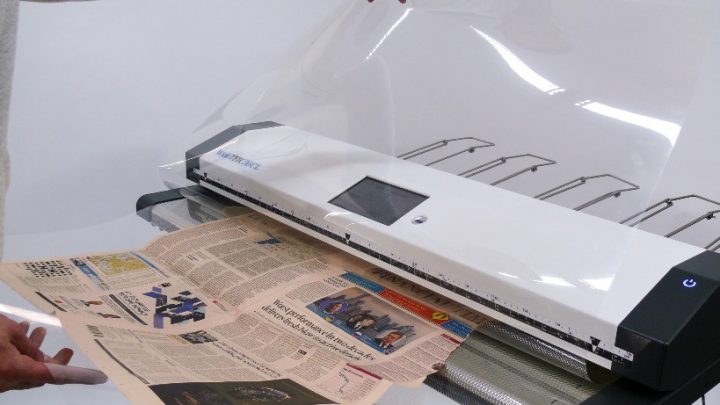 Конверты для сканирования прозрачные с двух сторон