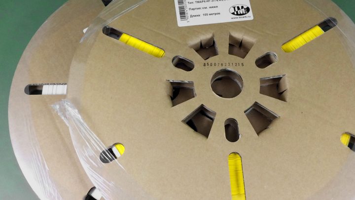 Термоусаживаемая трубка для кабельных принтеров